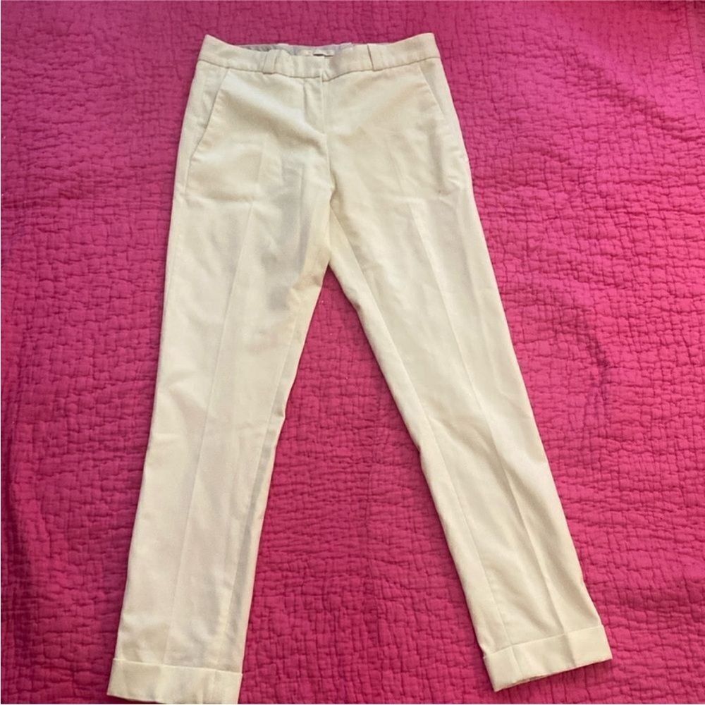 Maje Cream and Gray Trousers. XS